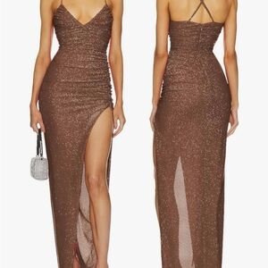 Capuffy womens spaghetti strap Elegant Glitter v-neck cocktail Dress